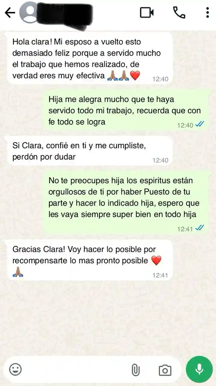 Testimonio